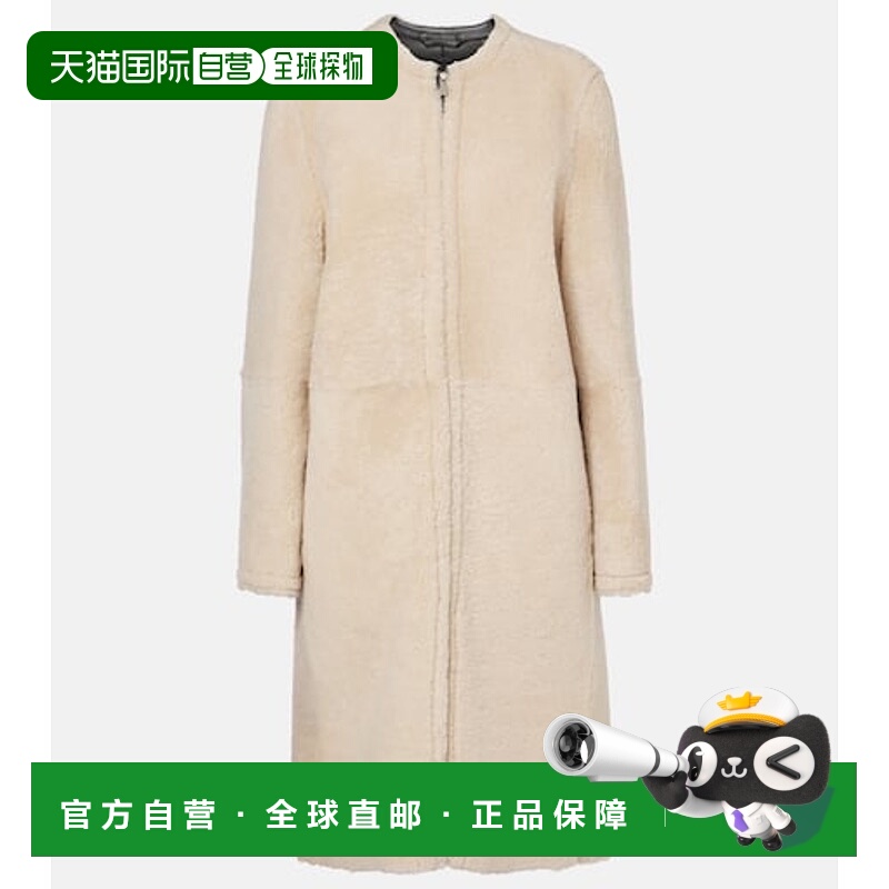 1h可退 潮奢 TOTÊME 女士 毛羊皮大衣 beige米色 舒适时尚