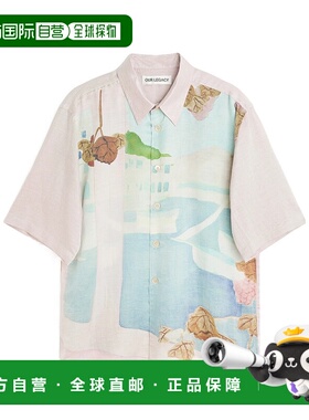 OUR LEGACY 男士衬衫 M2252BM SS2025 白色 BEYOND 短袖衬衫