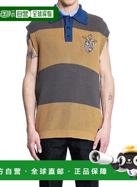 FENDI 男士针织衫 FZC371AU7SF1RWV-0 SS2025 棕色 Fendi Vests