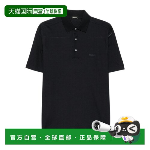 Z ZEGNA 男士POLO衫 RUI348A4I794B09 AW2026 黑色