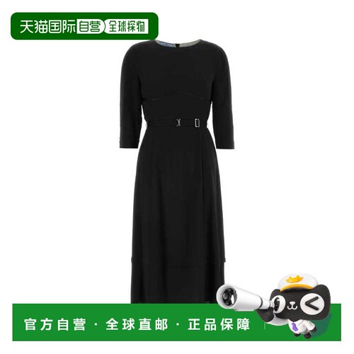 PRADA 女士连衣裙 P3R31RSOOO19EEF0002 SS2026 黑色