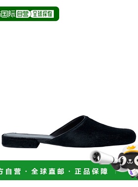 THE ROW 女士拖鞋 F1677L701BLK AW2025 黑色 露跟穆勒鞋