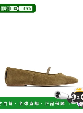 A.P.C. 女士休闲鞋 PXBTGF53295CAB SS2025 绿色 Swan芭蕾鞋