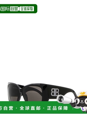 BALENCIAGA 女士太阳镜 830316T00391136 SS2025 黑色