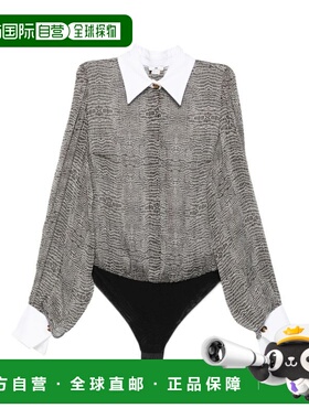 1h可退 潮奢 Elisabetta Franchi 女士 半透明连体衣 CB00657E2