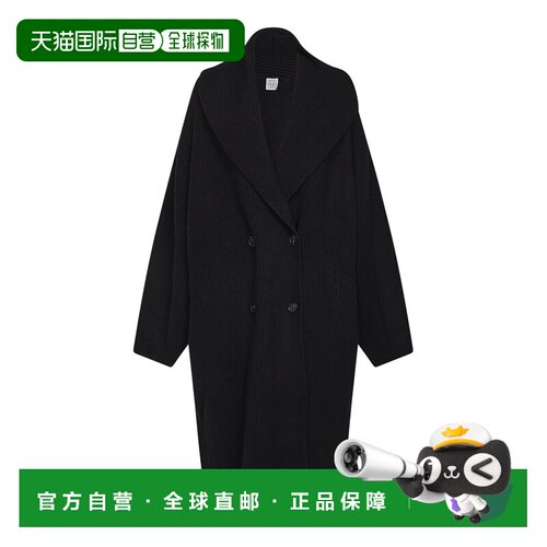 TOTEME 女士大衣 261WRT0698YA0239001 SS2026 黑色开衫