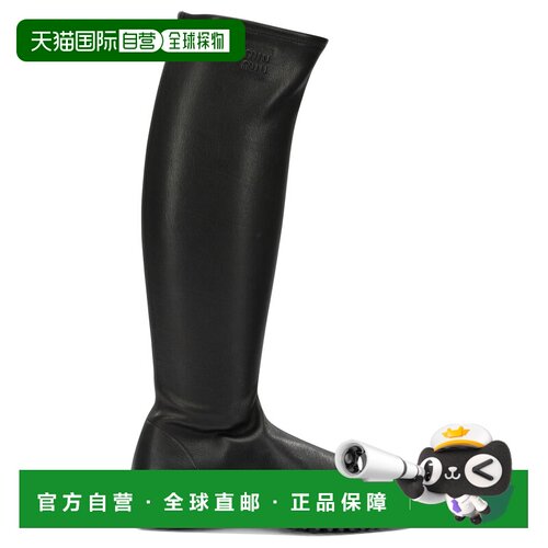 MIU MIU 女士靴子 5W805EL68F0002FA045 AW2026 黑色长筒靴
