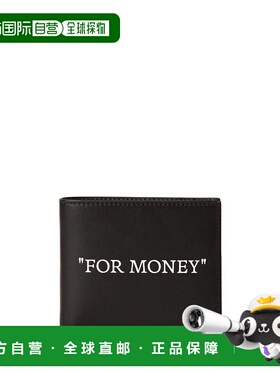 OFF-WHITE 男士钱包 OMNC074C99LEA0011001 CO 黑色