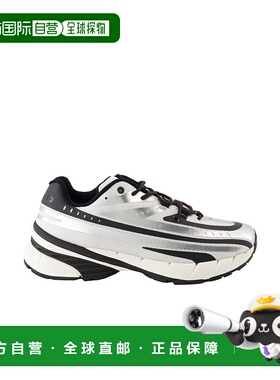 DIESEL 男士运动鞋 Y03436P8138HA644 SS2025 白色 涂层网眼运动