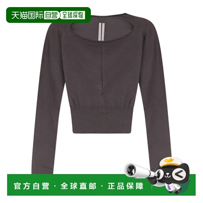 RICK OWENS 女士针织衫 RP02F5617ML78 AW2026 棕色