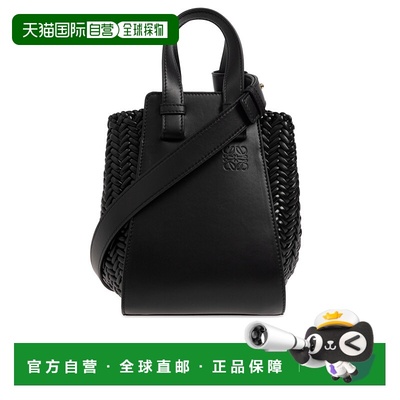 LOEWE 女士单肩包 A538H13X360BLACK CO 黑色 ?Hammock? Shoulder