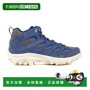 Merrell 男士 Moab 3 中帮灰石色防水徒步靴 J038197迈乐徒步鞋