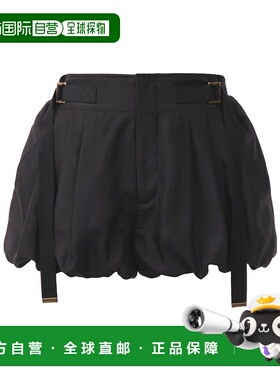 CHLOÉ 女士半身裙 CH25ASH01075001 AW2025 黑色 Chloe Shorts