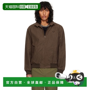 Perry 弗莱德.派瑞 男士 1h可退 Waxed Fred 棕色 Harringto 潮奢