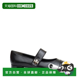 TORY BURCH 女士芭蕾乐福鞋 160313004NERO SS2025黑色女鞋单鞋