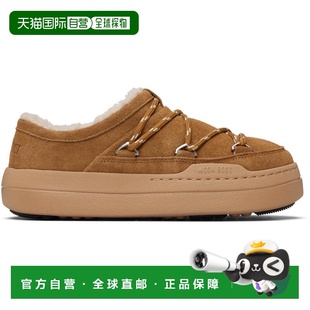 1h可退 潮奢 moon boot 月亮靴 女士 棕色 Park Slipper 穆勒鞋 8
