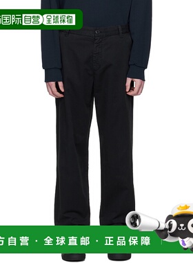 1h可退 潮奢 A.P.C. 男士 黑色 Lawrence 长裤 COHKUH08509休闲裤