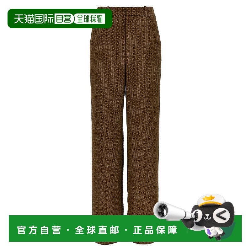 SAINT LAURENT 女士休闲裤阔腿裤 820232Y6K802603 SS2025