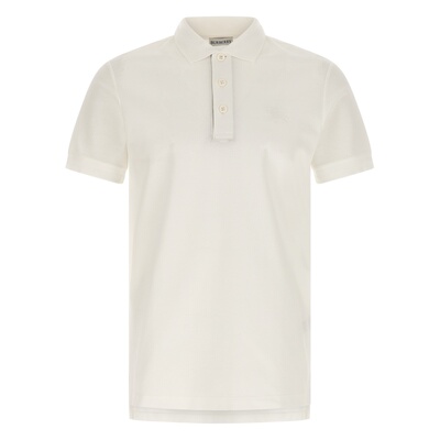 BURBERRY 男士POLO衫 8126937WHITE SS2026 白色 'Eddie' polo sh