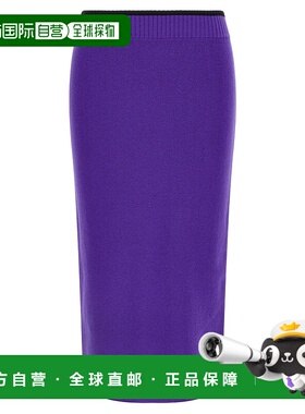 PINKO 女士半身裙 105489A2Q9W21 AW2025 紫色 松紧腰半身裙