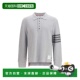 SS2026 THOM 灰色 衬衫 MJP234AJ0248050 BROWNE 男士