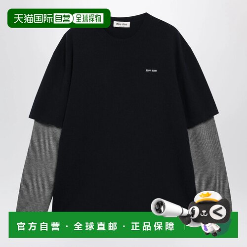 MIU MIU 女士针织衫 MML07LOOO6061F095J AW2026 蓝色
