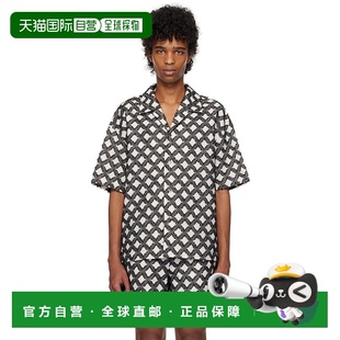 黑色 衬衫 Jacquard Argyle 男士 SEPTEMBRE 潮奢 1h可退