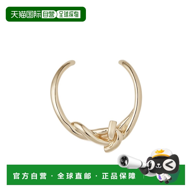 1h可退 GIVENCHY 女士耳饰 BF00S6F003712 AW2025 金色 属链环扭