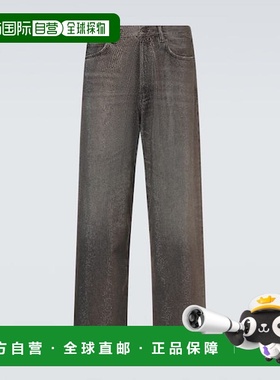 1h可退 潮奢 Acne Studios 艾克妮 男士 1981 精饰阔腿牛仔裤 C00