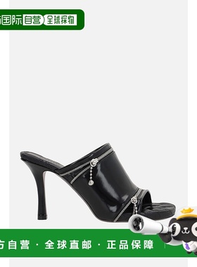 1h可退 潮奢 Burberry 巴宝莉 女士 Peep 拉鍊穆勒鞋 8080259女鞋