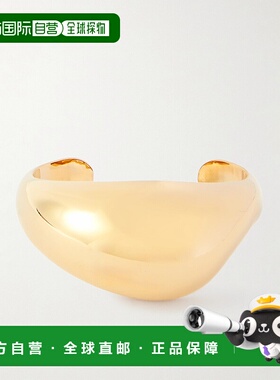1h可退 潮奢 Saint Laurent 圣罗兰 女士 Brancusi 镀金手镯 8434