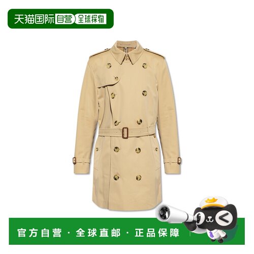BURBERRY 男士大衣 8079390A1366HONEY CO 卡其色男装风衣西装