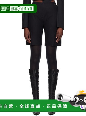 1h可退 潮奢 Heliot Emil 女士 黑色 Sepal 短裤 SS24W10152BLK01