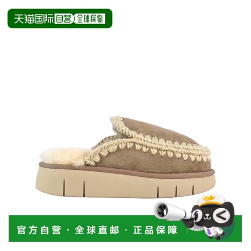 MOU 女士拖鞋 FW531014AELGRY AW2024 花色 圆头厚支付后1h可退