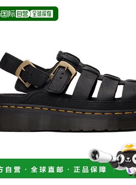 1h可退 潮奢 Dr. Martens 马丁大夫 男士 黑色 Wrenlie Grizzly L