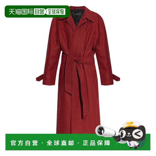 BALENCIAGA 女士大衣 838933TSU026167 AW2025 红色巴黎世家