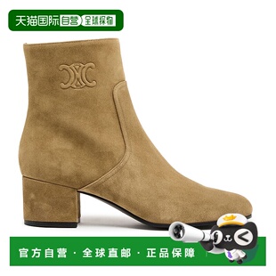 女士靴子 Triomphe 360483117C19TO 棕色 短筒靴 AW2025 CELINE