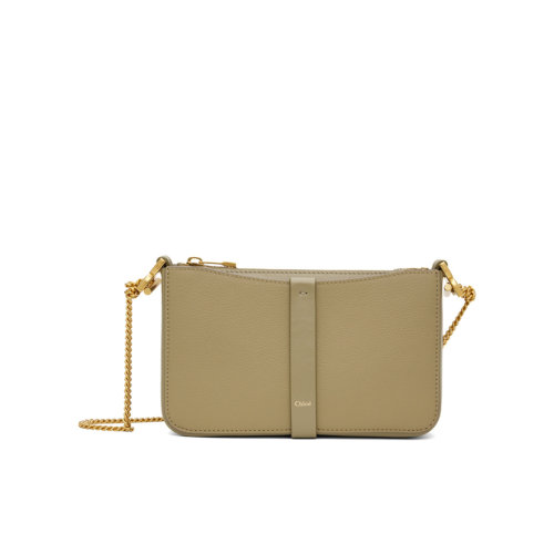 CHLOÉ 女士斜挎包 C23WP849L5238I SS2024 绿色 M【付后1h可退】