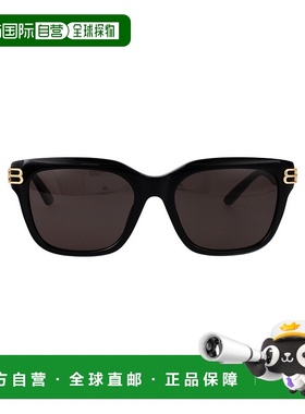 BALENCIAGA 女士太阳镜 BB0433SK001 CO 黑色 Sunglasses