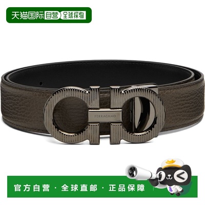 1h可退 潮奢 Salvatore Ferragamo 菲拉格慕 男士 灰色 Adjustabl