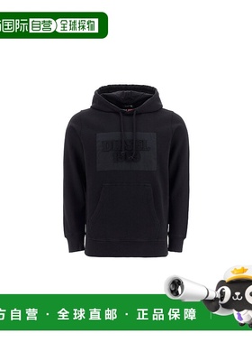 DIESEL 男士卫衣 A022690JBAU9XX AW2021 黑色 DIESEL MEN'S A022