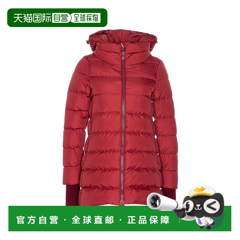 1h可退 HERNO 女士羽绒服 PI0660D12004Z6705 AW2025 红色 Red A-
