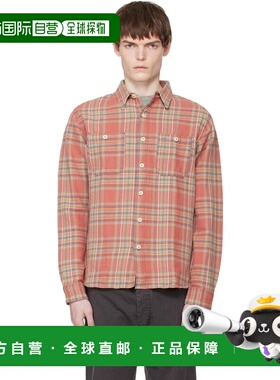 潮奢 ralph lauren rrl 拉夫 劳伦RRL 男士 红色 & 绿色 Plaid Tw