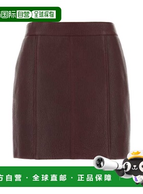 CHLOÉ 女士半身裙 CH25WCJ4021755Y AW2025 红色 Lamb Leather Mi