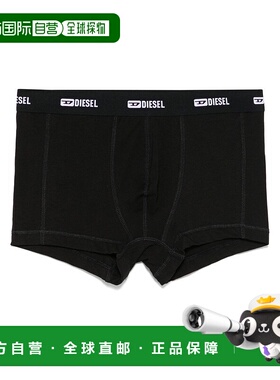 DIESEL 男士内裤 A178320IKBKE4101 AW2025 黑色 3-PACK BOXER SH
