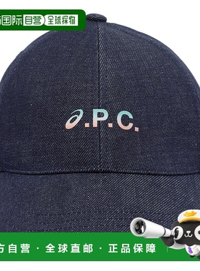 A.P.C. 男士帽子 COHEVM24148IAI SS2025 蓝色 APC X Asics Charl