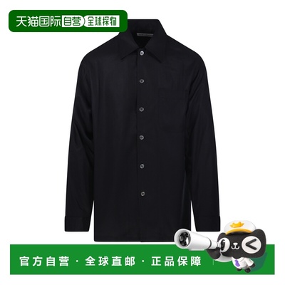 OUR LEGACY 男士衬衫 M2262EDBDRAPING SS2026 黑色