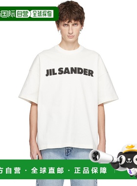 1h可退 潮奢 Jil Sander 吉尔 桑达 男士 灰白色 T 恤 J21GC0001J