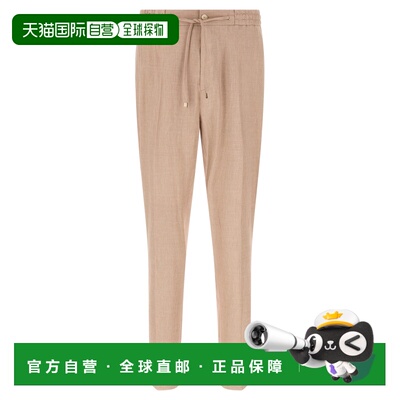 ETRO 男士休闲裤 MRED000699TUCI7M0121 SS2026 浅棕色