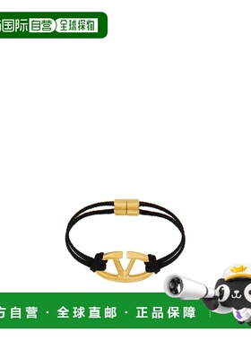 VALENTINO GARAVANI 女士手链手镯 4W0J0W13WZK0NOBLACK配饰皮绳